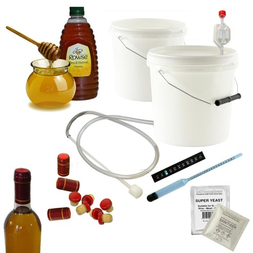 Mead honey wine - mead, making