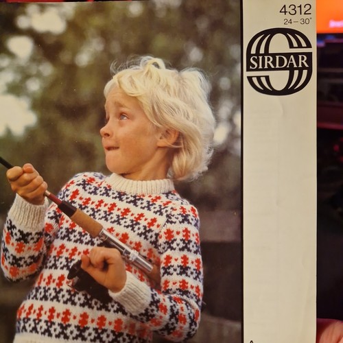 Sirdar 4312 knitting pattern