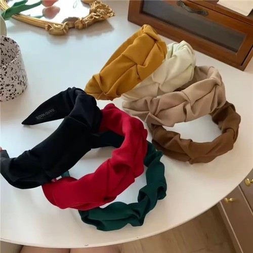 Wide satin headband alice - satin,