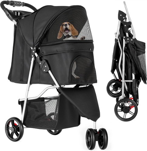 Pet stroller dog cat - stroller, puppy