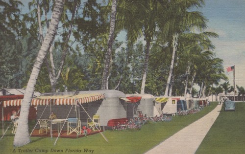 Trailer camp down florida - trailer,