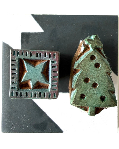 Festive themed hand carved - festive, hand-carved