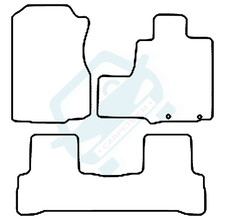 Fits Honda CRV (Automatic) 1997 - 2001 Tailored Car Mats