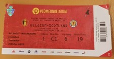 Belgium v Scotland Euro 2020 TICKET (Mint Perfect Condition)