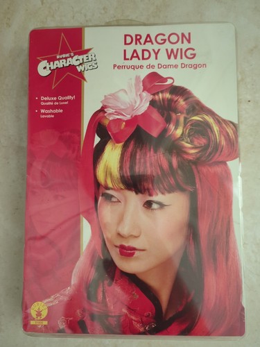Dragon lady wig - dragon, red
