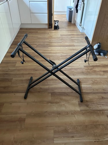 Tiger black foldable - black, metal