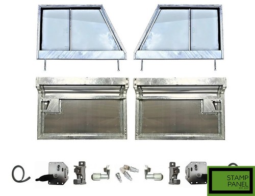 Galvanised series front - series, door