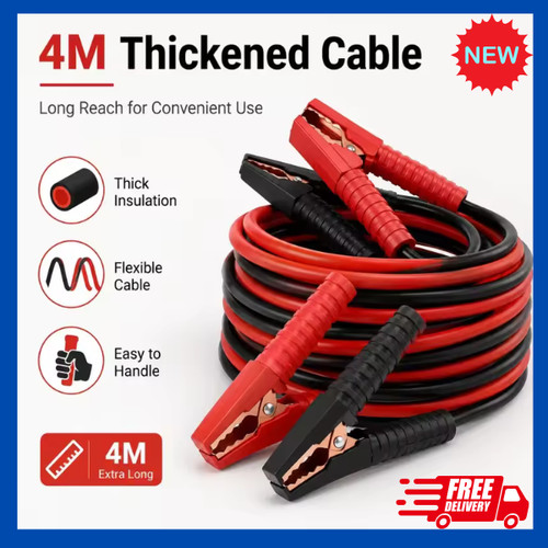 Heavy duty jump leads - heavy,