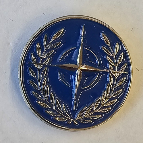 Nato lapel badge - nato,