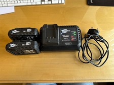 FERREX ACTIV ENERGY BATTERY CHARGER 4.0A AND 2 2.0 Ah BATTERIES