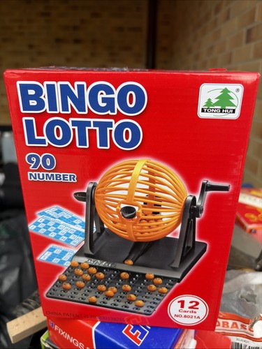 Family bingo lotto - family, with