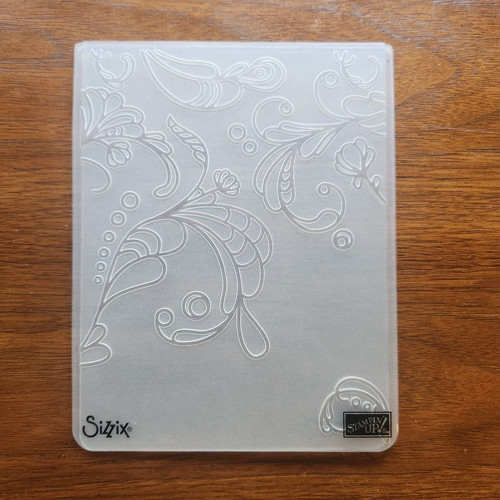 Sizzix embossing folders - sizzix,