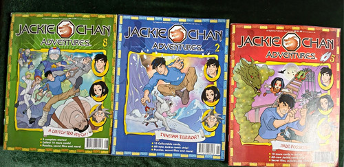 Jackie chan adventures comic - jackie,