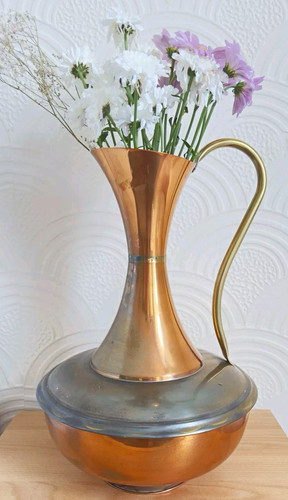 Giant copper brass vase - copper, jug