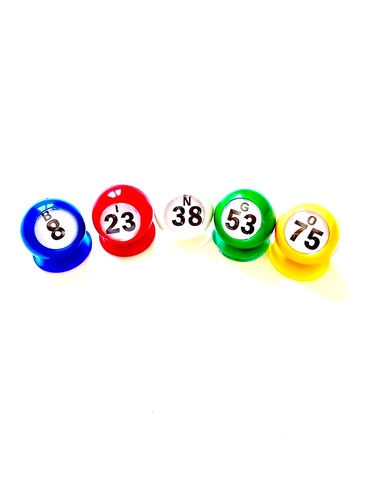 Bingo waiters - bingo, balls-