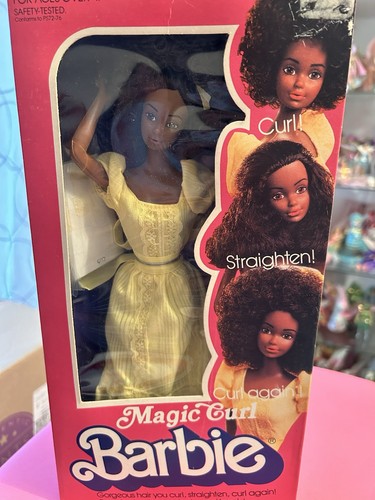 Vintage magic curl barbie - vintage,