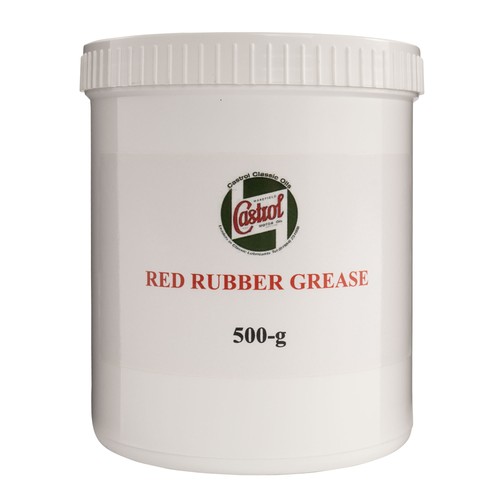 Castrol red rubber grease - rubber, for