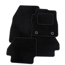 Black tailored car mats - black, for