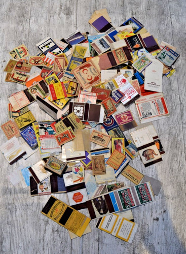 Vintage old matchbook match - old,