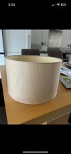 Cream/Beige Coloured Lampshade From B&Q Lightly Used Good Condition