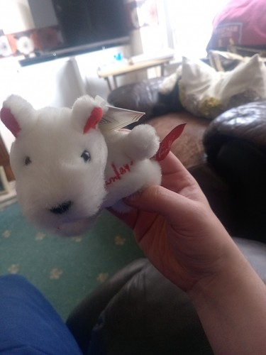 Hamleys westie small plush toy - small,