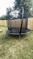 6-Feet Trampoline with Enclosure Safety Net Ladder Cover 