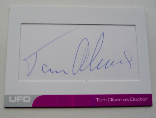 Ufo series cut autograph - series,