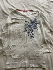 Girls White Long Sleeve Pyjama