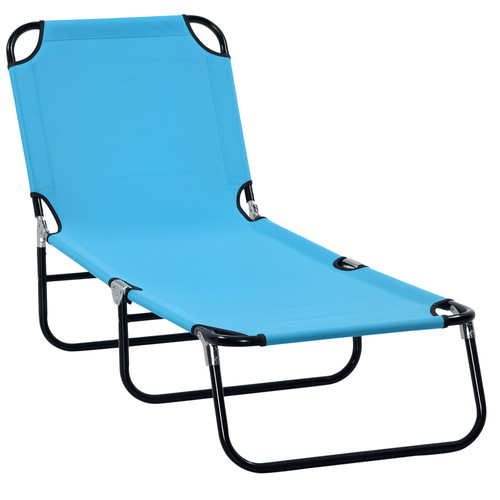 Outsunny reclining lawn - lawn, chaise