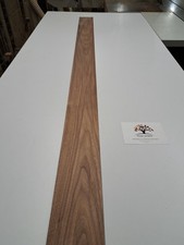 American Black Walnut Wood Veneer - 1 NATURAL WOOD SHEET - 1780mm x 115mm