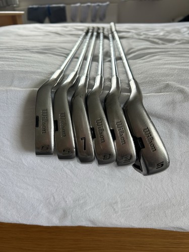 Left handed golf - left, clubs