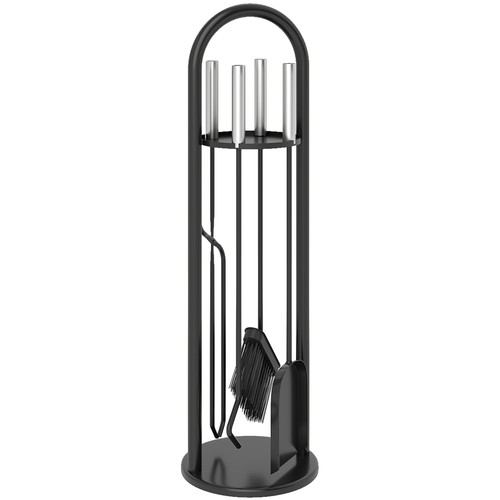 Outsunny pcs fireplace - outsunny,