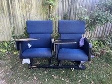 Vintage cinema seats - vintage,