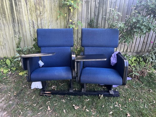 Vintage cinema seats - vintage,