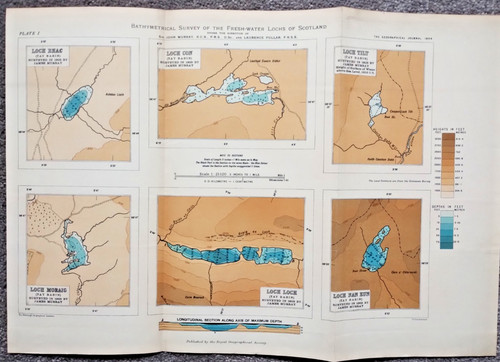 1904 original antique survey - original,