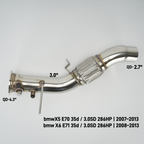 Exhaust flexi downpipe for bmw - exhaust,