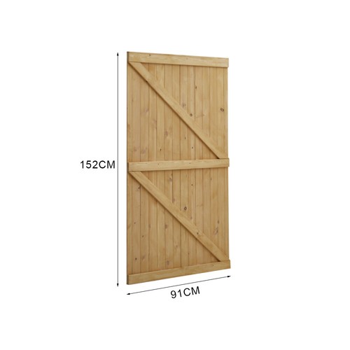 Solid pine pedestrian garden - pine,
