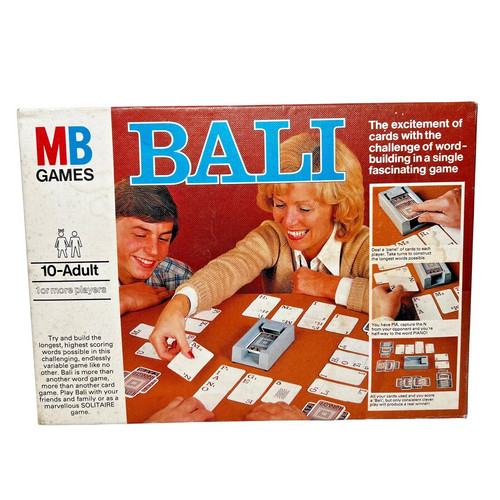 Vintage games bali board - mb,