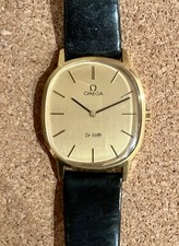 Men’s Omega De Ville Watch Gold Plated