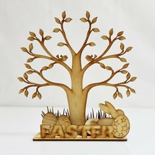 Wooden MDF Easter Tree