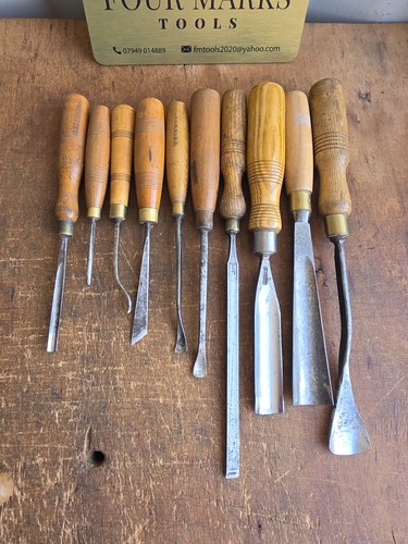 Wood carving chisels and - wood,