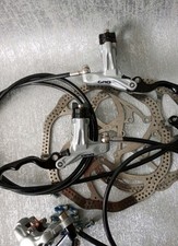 FORMULA K24 DISC BRAKES HYDRAULIC STRAITLINE LEVERS FRONT / REAR 4x ROTORS z716