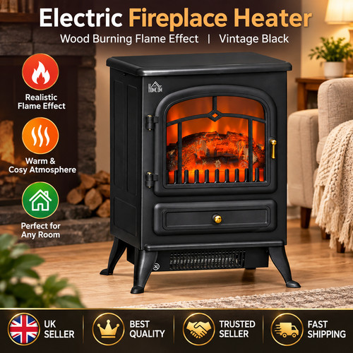 Electric fireplace heater wood - electric,