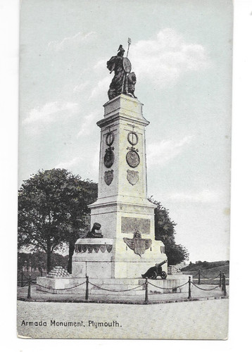 Postcard plymouth armada - -,