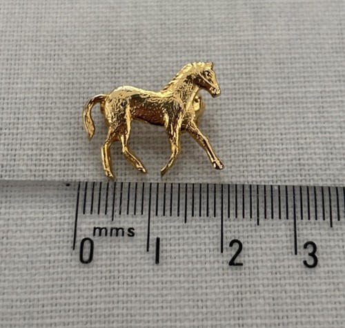 2cm vintage metal gold tone - metal, gold-tone