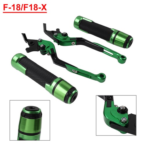 Handlebar grips sets green