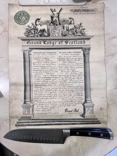 Antique 1903 grand lodge - antique,