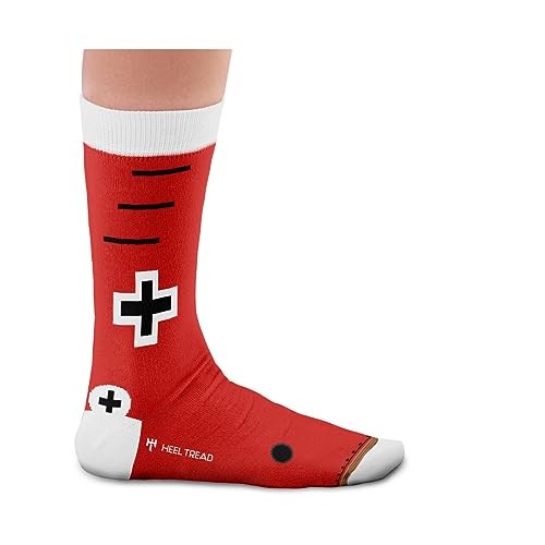 Red baron sock - baron,