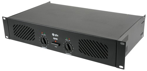 Qtx power amplifier 240w q240 - amplifier,