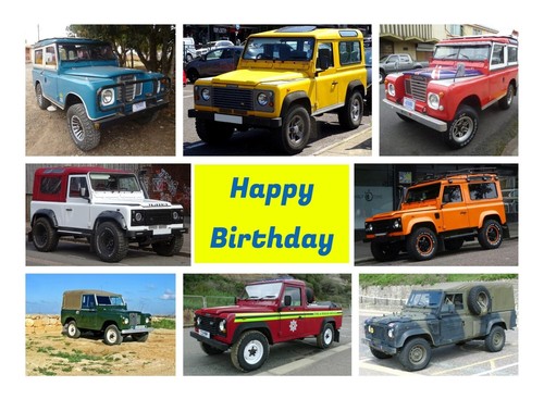 Happy birthday 4 vehicles - birthday, x